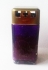 Лампадка фиолетовая со свечой